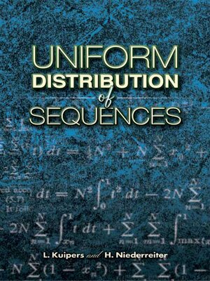 cover image of Uniform Distribution of Sequences